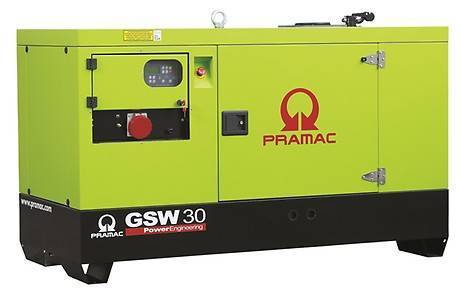 картинка Дизельный генератор Pramac GSW30Y, 400V, в кожухе от компании Нова Механика