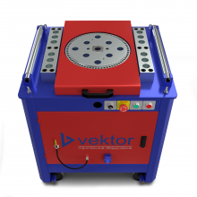 картинка Станок для гибки арматуры Vektor GW42SA с доводчиком от компании Нова Механика