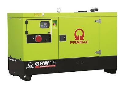картинка Дизельный генератор Pramac GSW15Y, 400V, в кожухе от компании Нова Механика