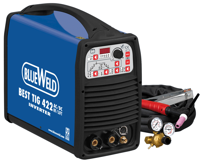 картинка Инвертор BLUE WELD BEST TIG 422 AC/DC-HF/LIFT от компании Нова Механика