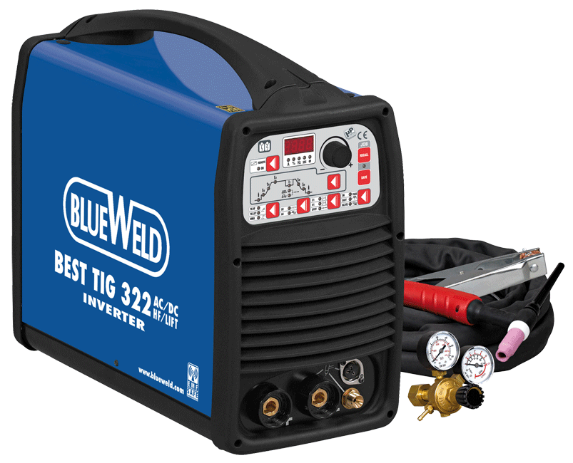 картинка Инвертор BLUE WELD BEST TIG 322 AC/DC HF/Lift от компании Нова Механика